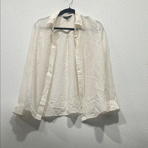 Banana Republic Cream Button Down Shirt!!